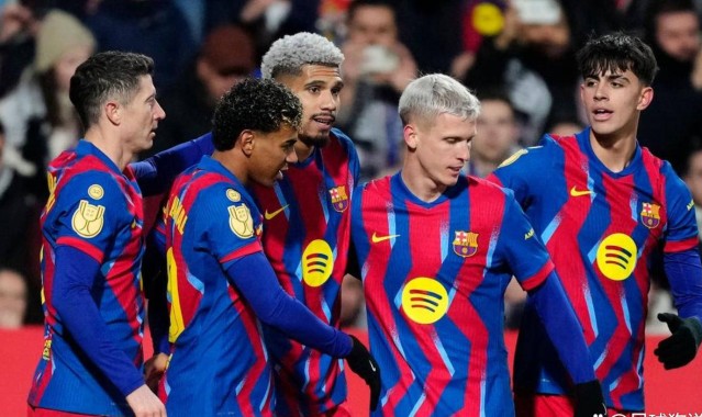 大黑马出局！西甲豪门巴萨挺进国王杯四强，2亿天才亚马尔连续4场破门