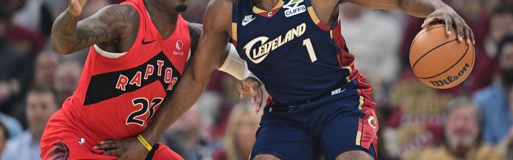 米切尔30+7哈登28分 莫布利25+8骑士力克猛龙总分2-0领先