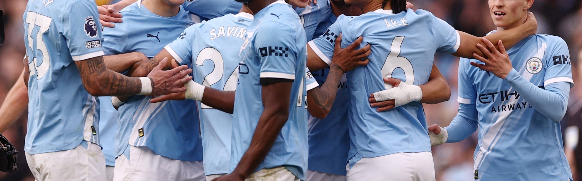 英超综合：决战“天王山” 曼城胜“枪手”