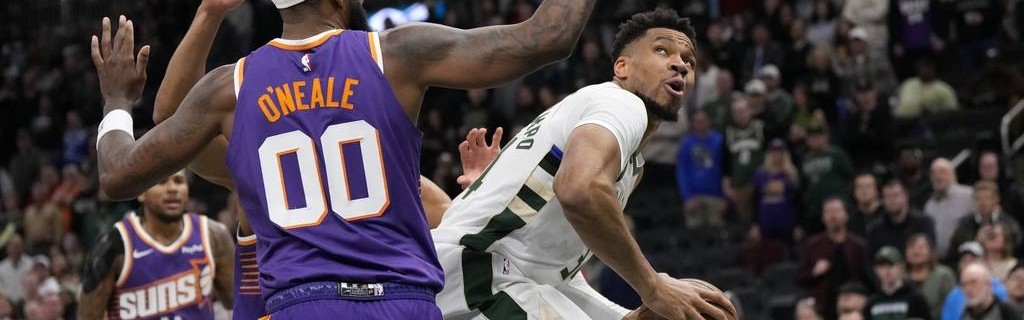 布克26分字母哥22分 太阳击败雄鹿3连胜